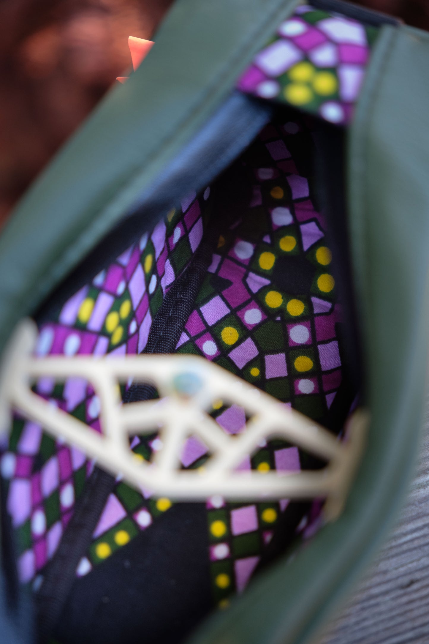 Jungle Tile - Top Tube Bag