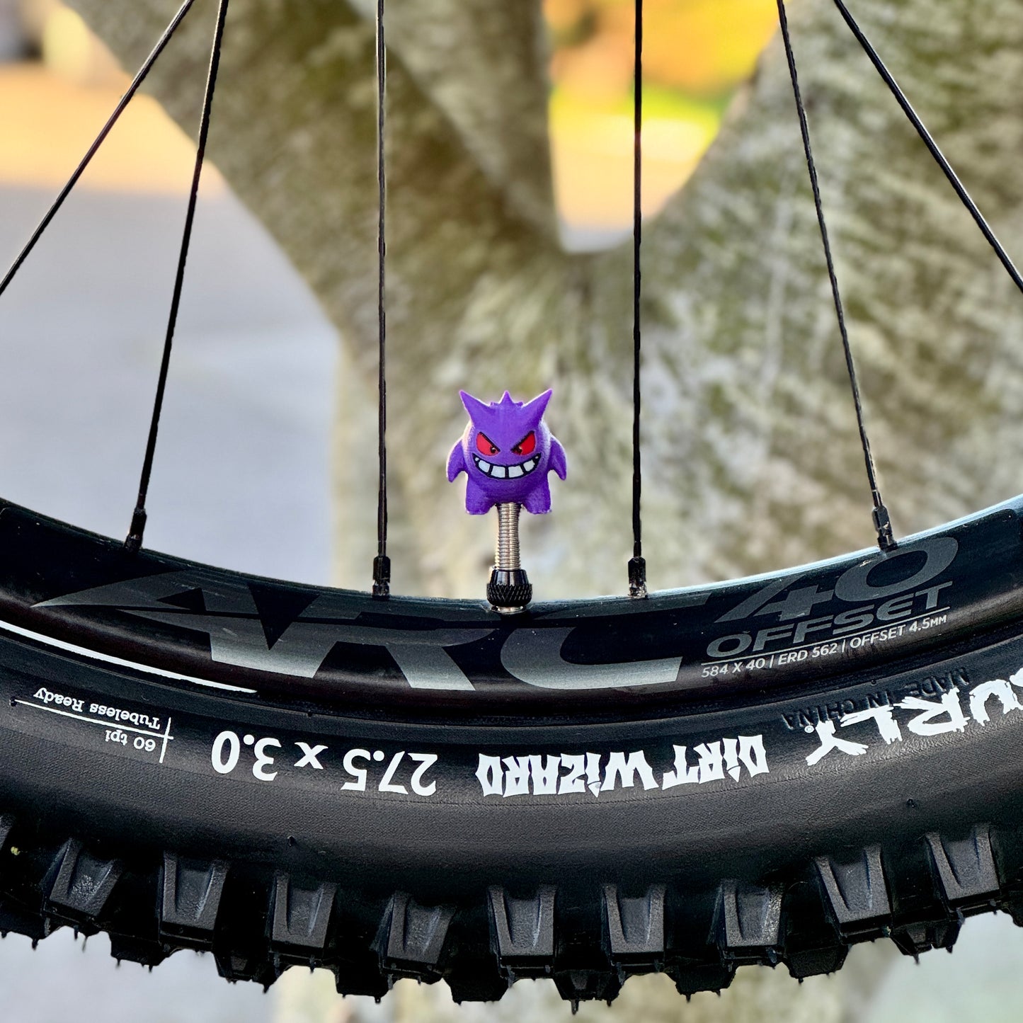 Gengar - Pixel Primate Valve Cap