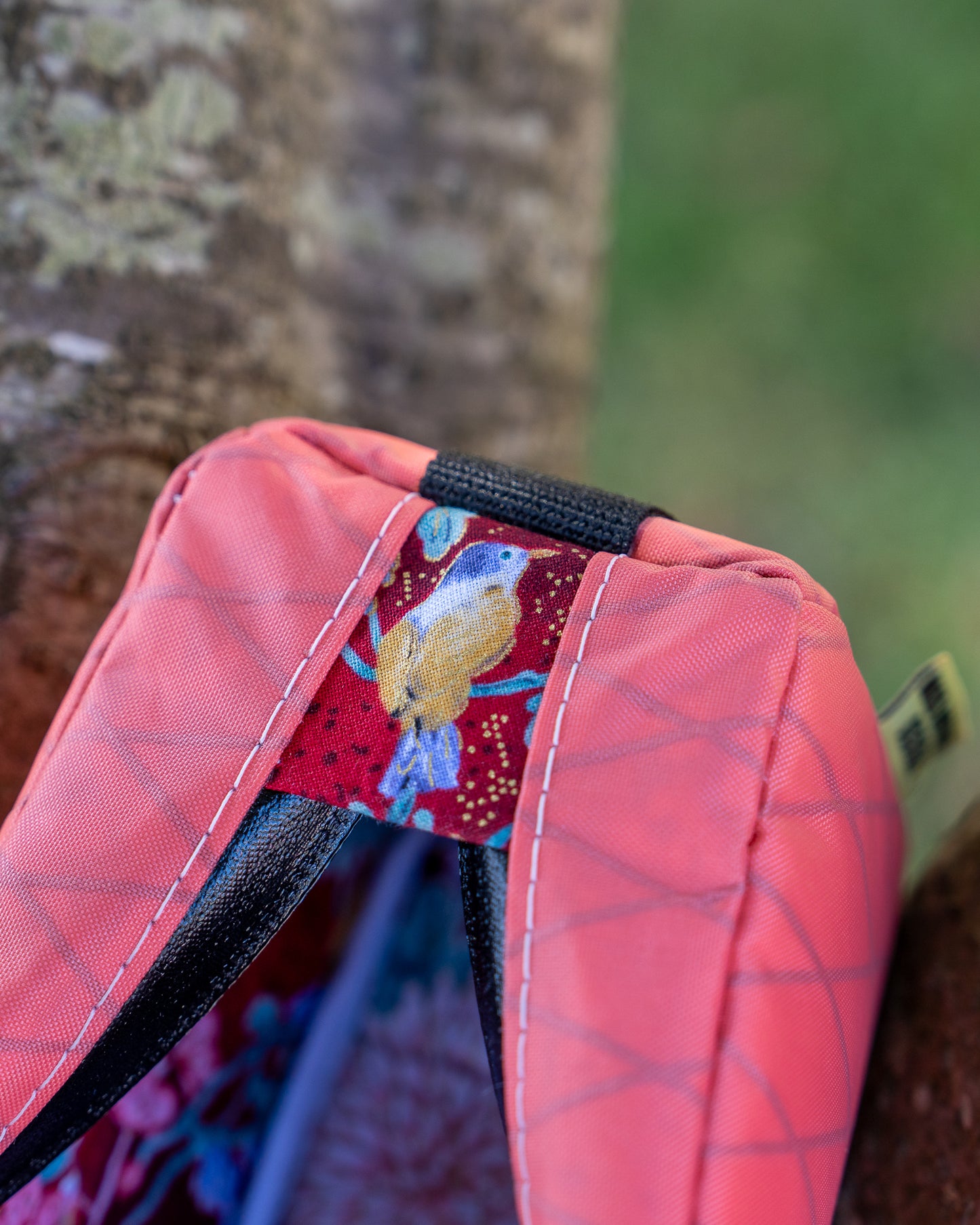 Crimson Blossom - Top Tube Bag