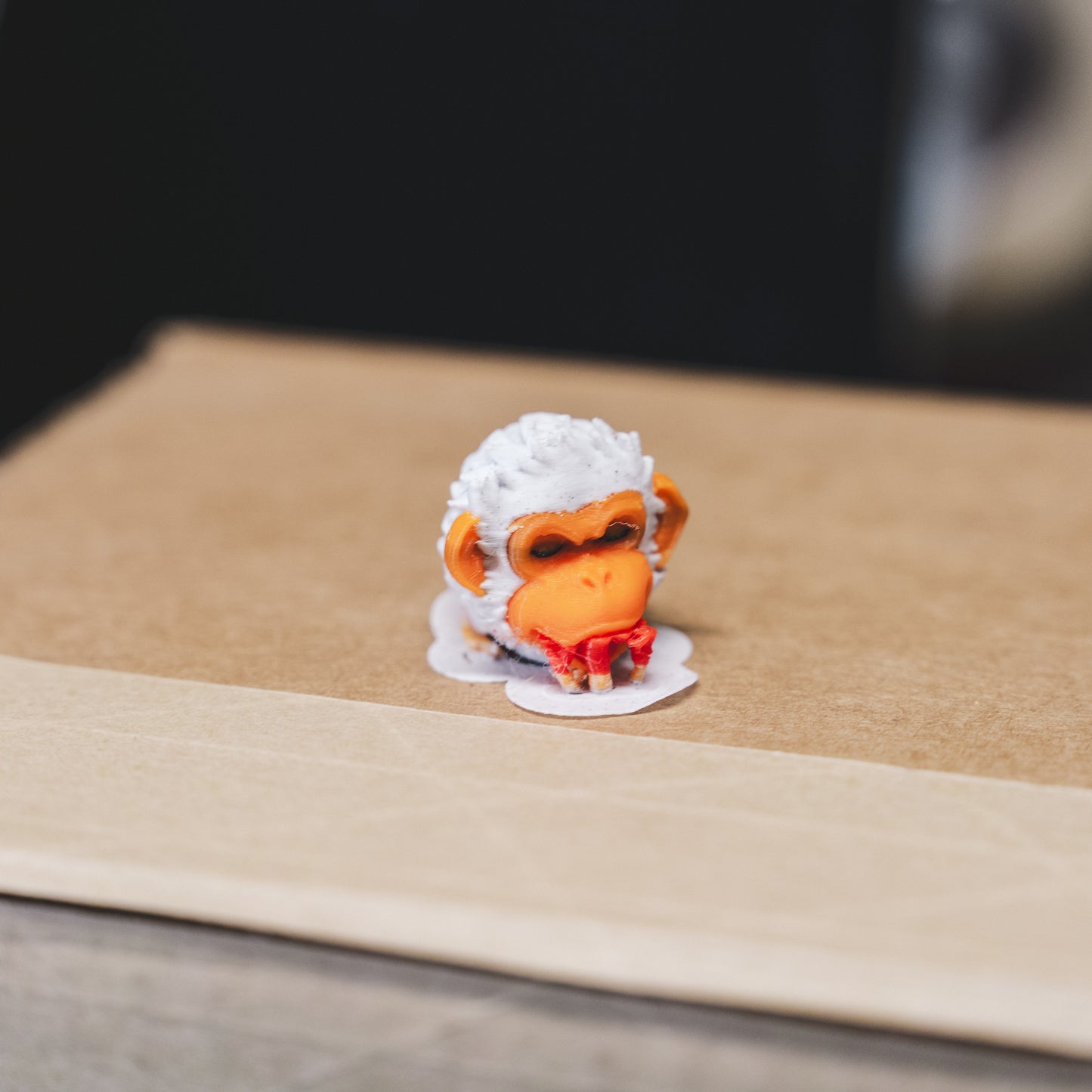 Mad Monkey Head - Pixel Primate Valve Cap