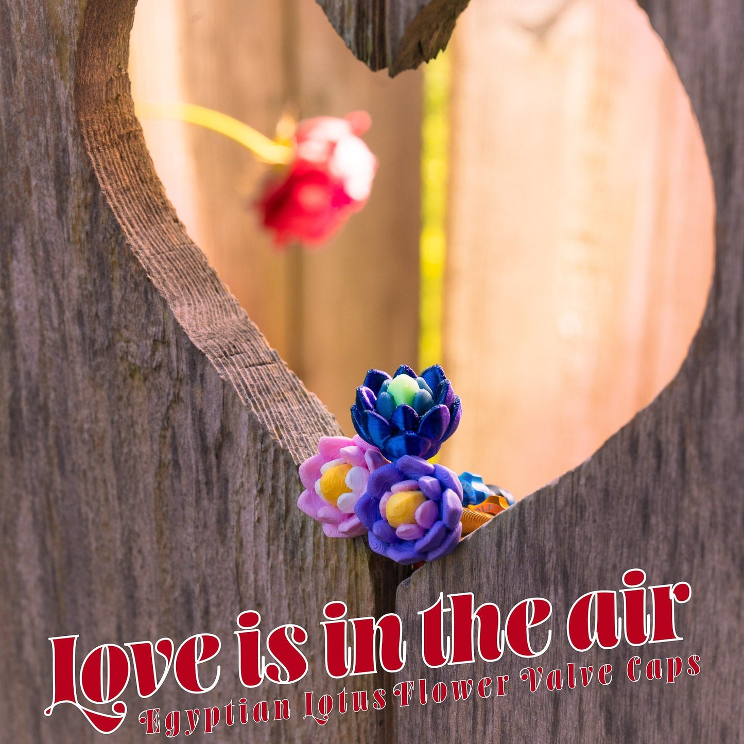 Egyptian Lotus Flower - Pixel Primate Valve Cap