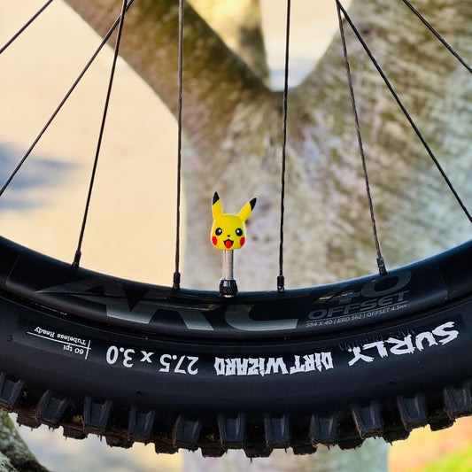 Pikachu - Pixel Primate Valve Cap