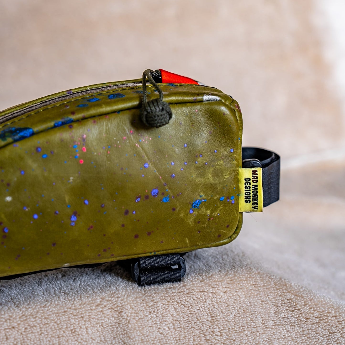 Distressed Leather - Top Tube Bag