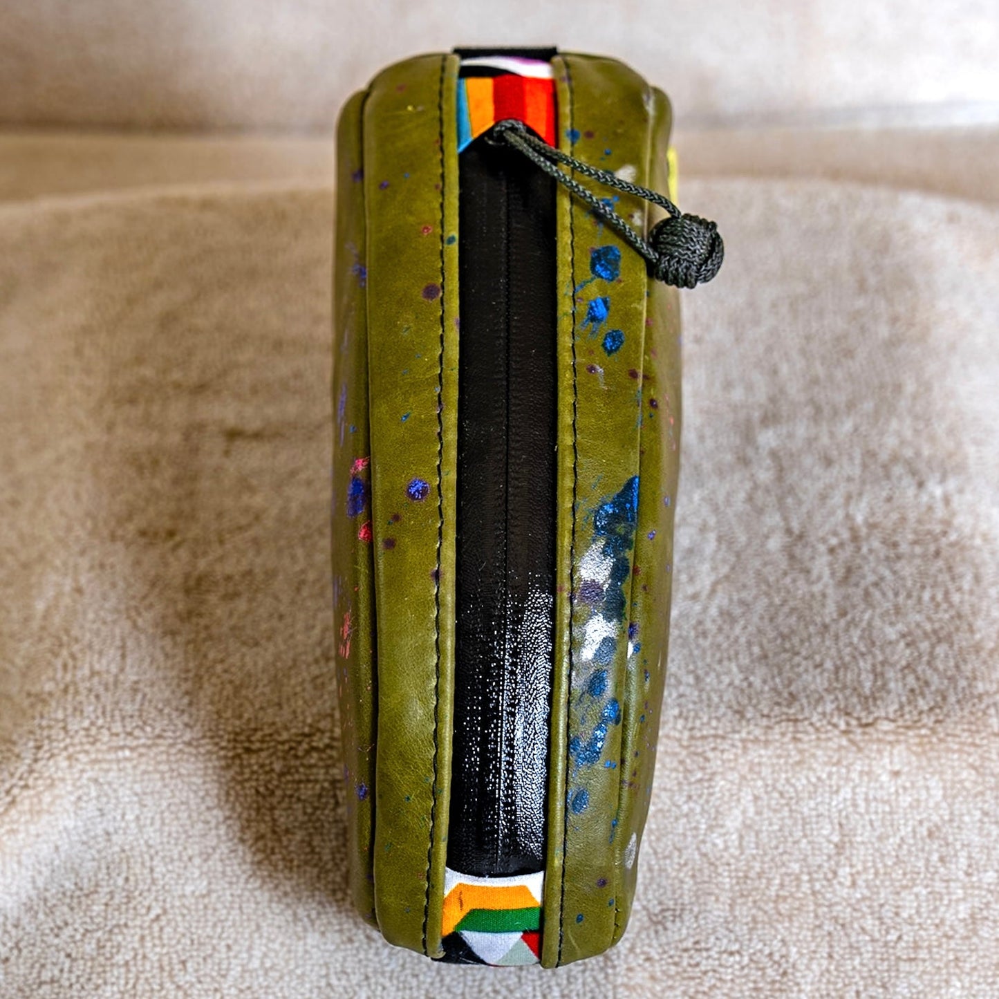 Distressed Leather - Top Tube Bag