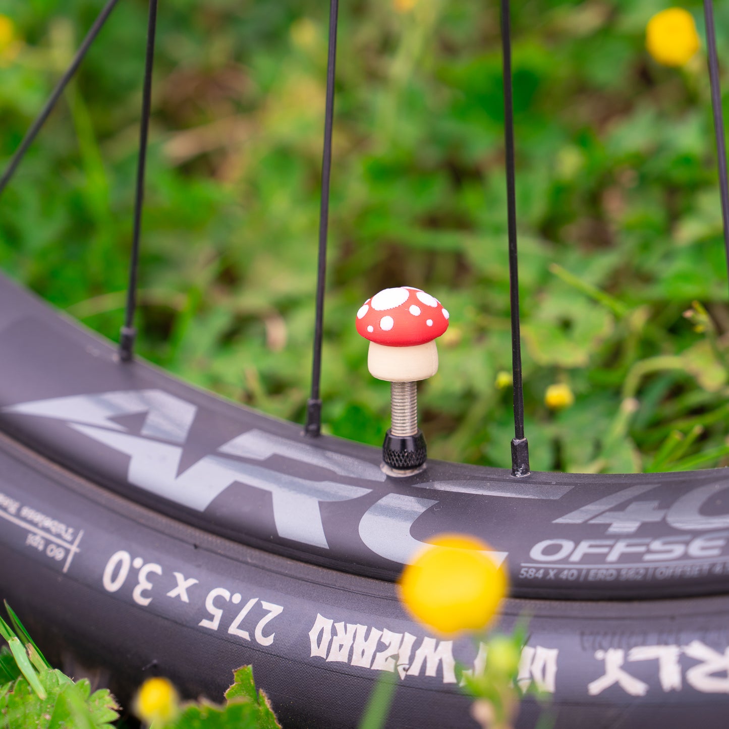Mushroom - Pixel Primate Valve Cap