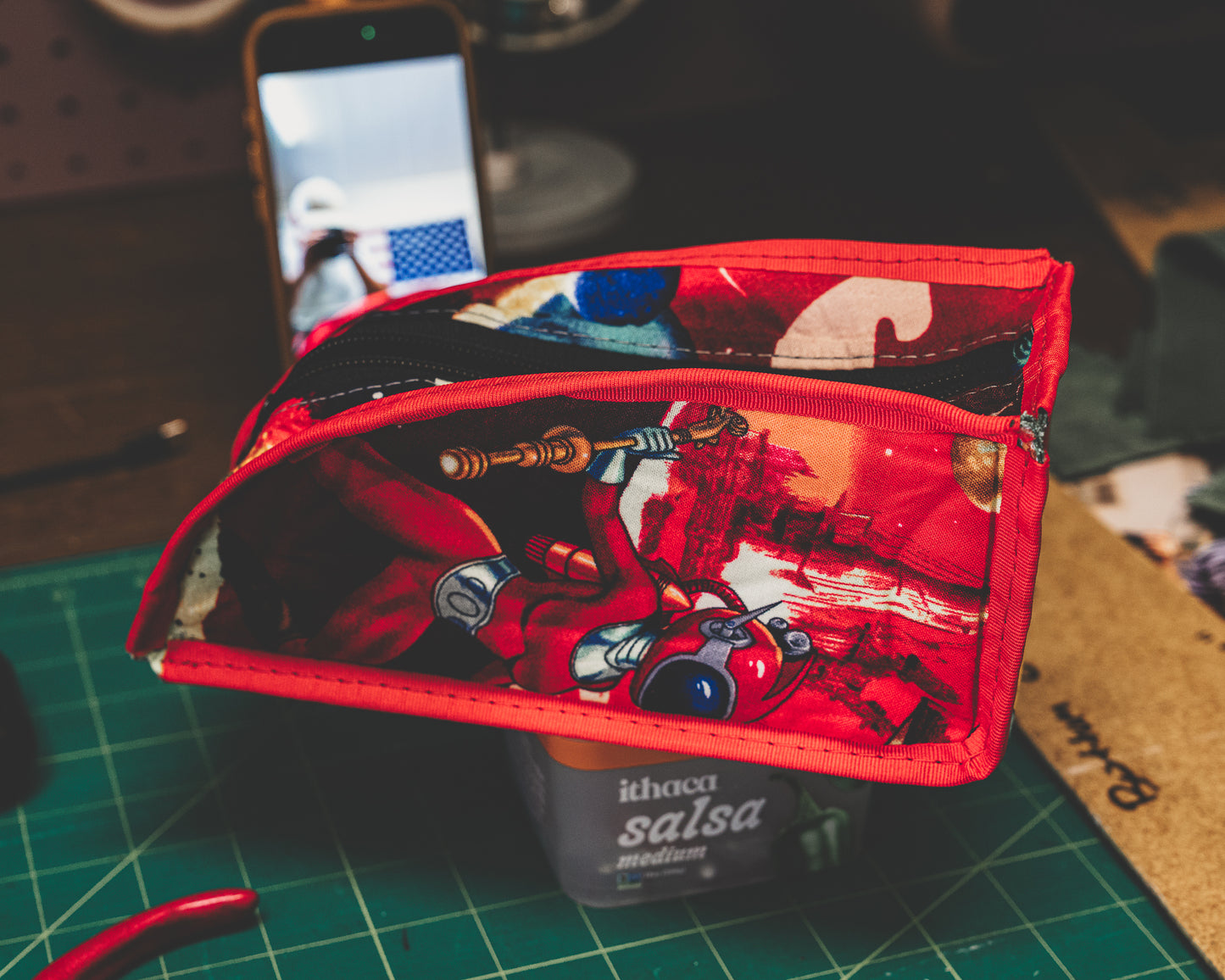 Waxxy Space Invasion - Top Tube Bag
